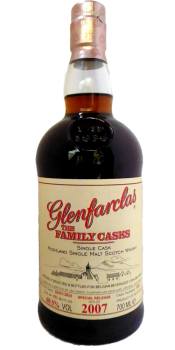 Glenfarclas 2007 Family Casks single malt whisky