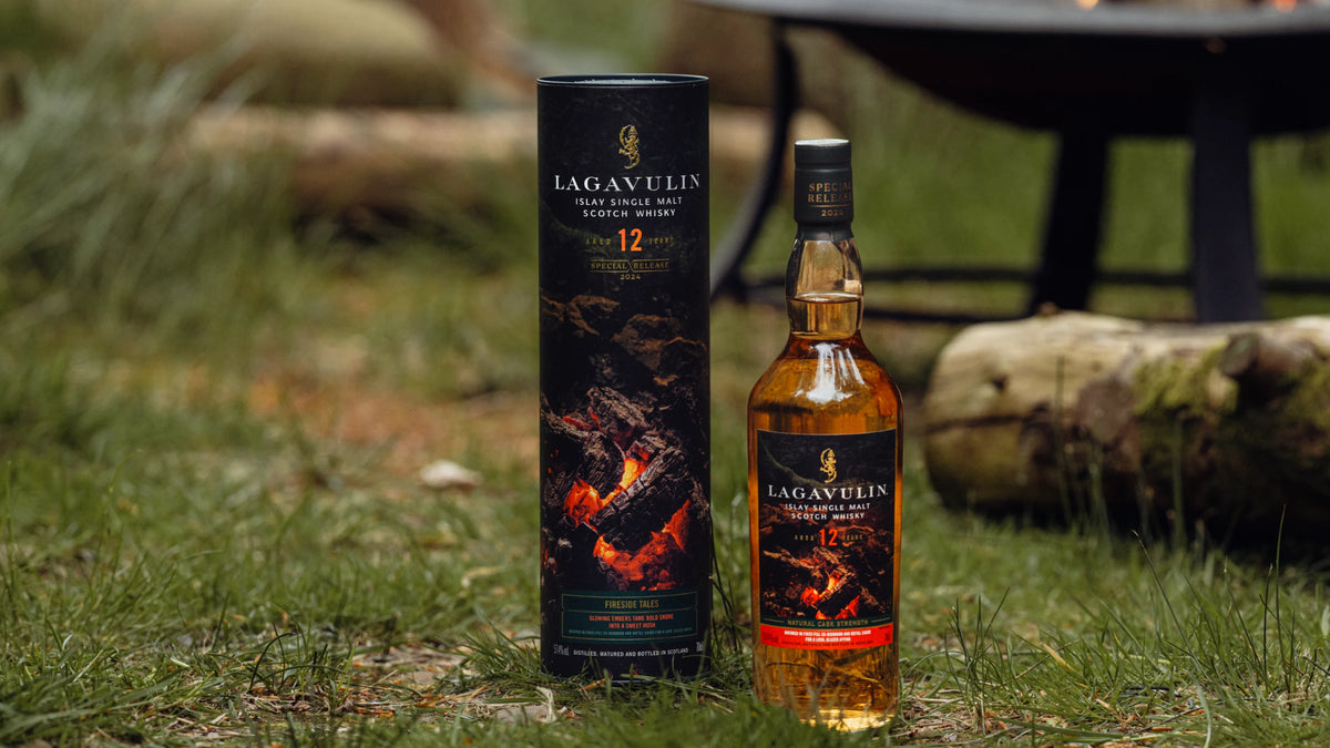 Lagavulin Fireside Tales 12 Year Old bottle