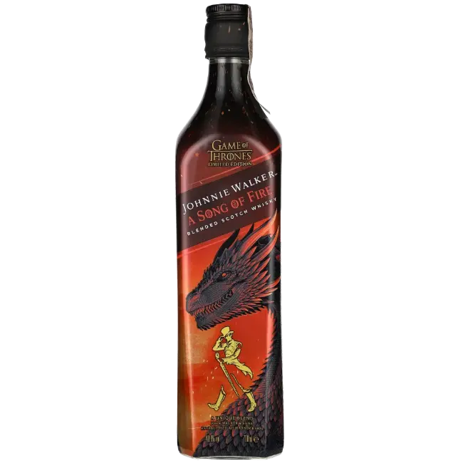 Johnnie Walker A Song of Fire — bottle