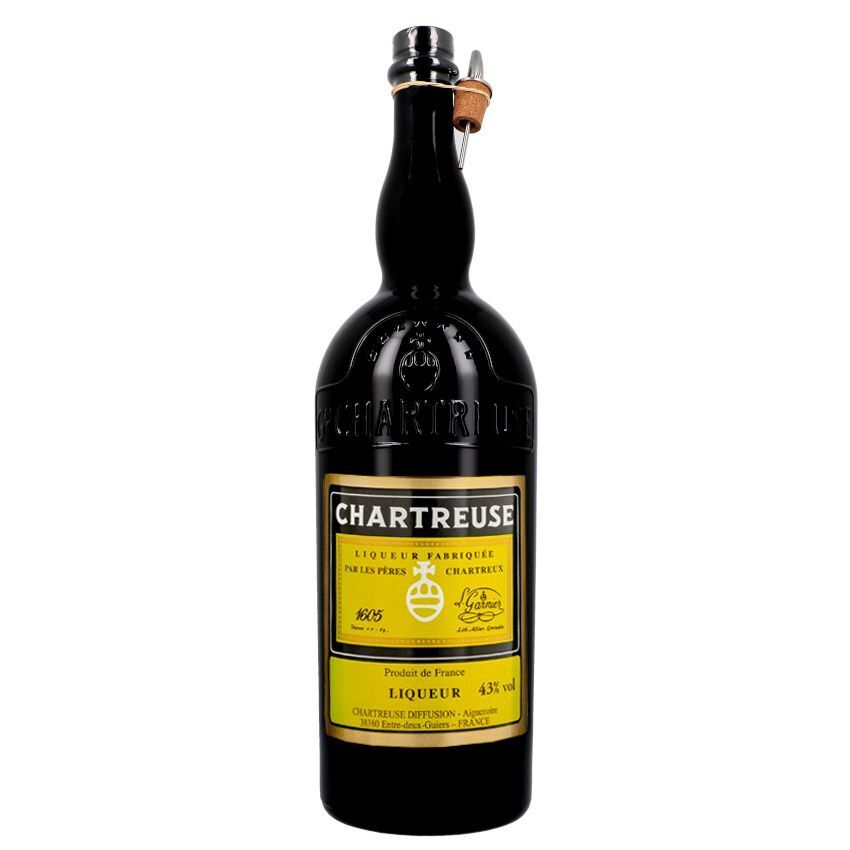 Chartreuse Jaune Jéroboam 3 L — étiquette jaune